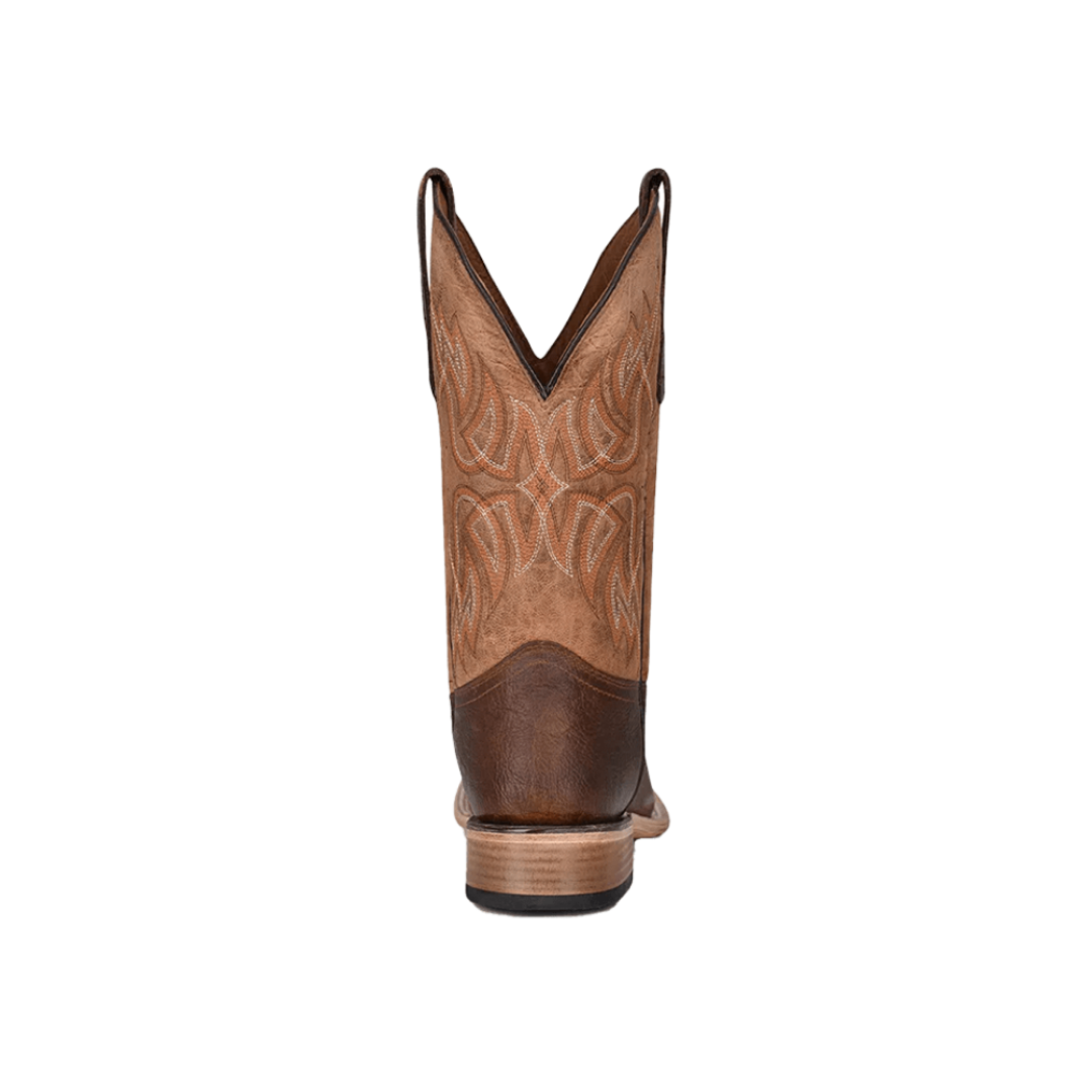 Corral Boots Men's  Circle G Wide Square Toe Embroidered Boot