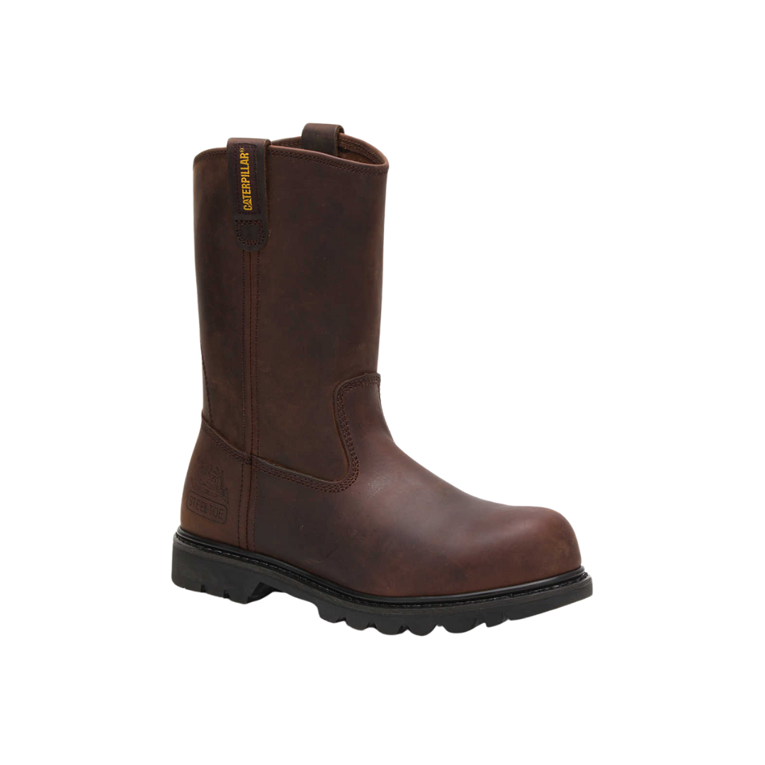 Caterpillar Men's Revolver Steel Toe Brown Work Boots