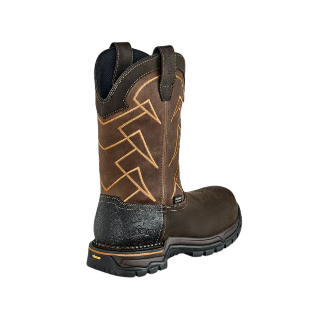 Red Wing Men's Two Harbors Waterproof Brown Boots