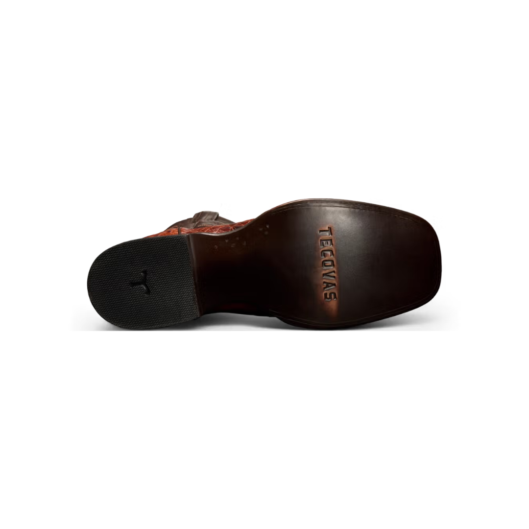 Tecovas Men's William Pecan Caiman Boots