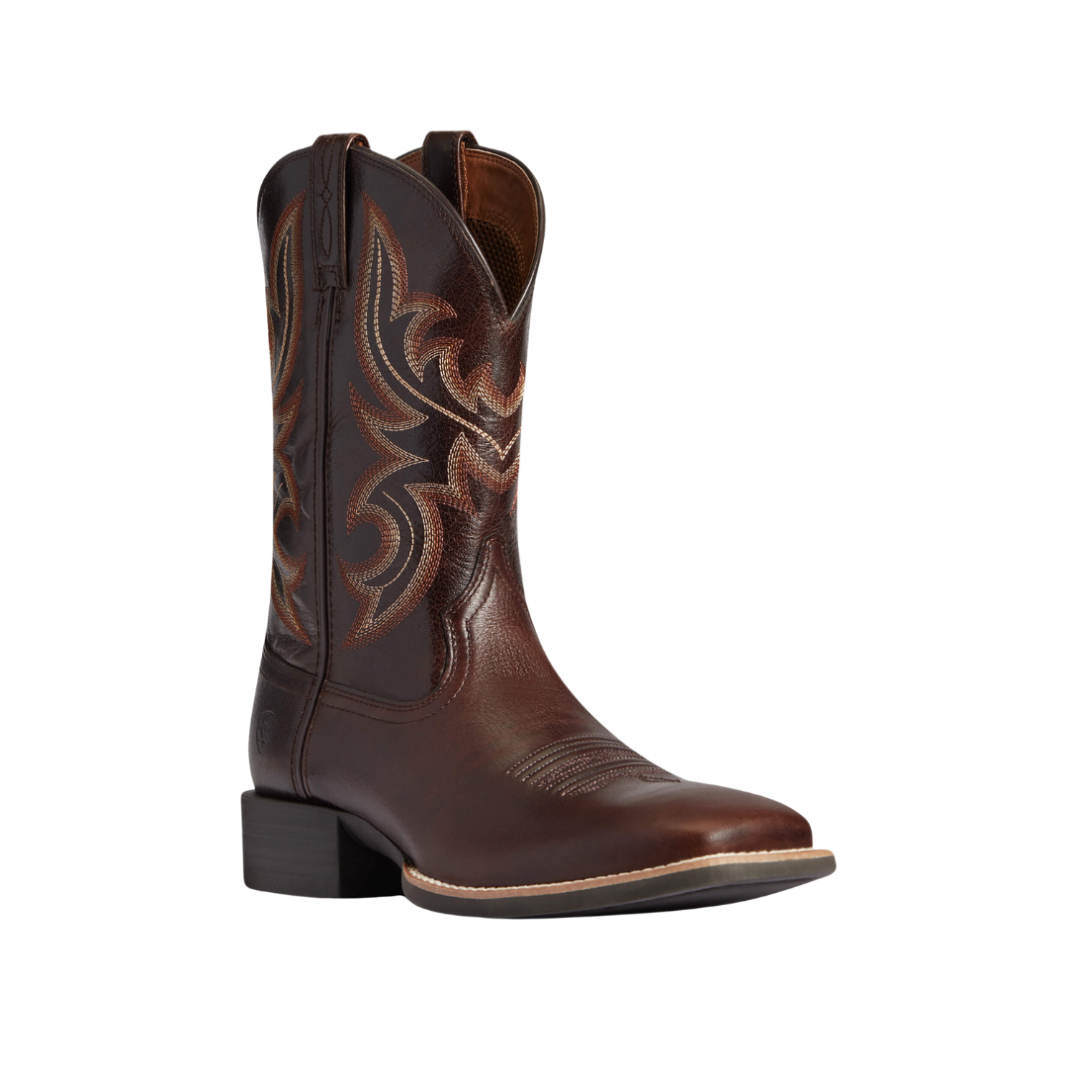 Ariat Men's Sport Cow Country Western Cusco Brown Boots