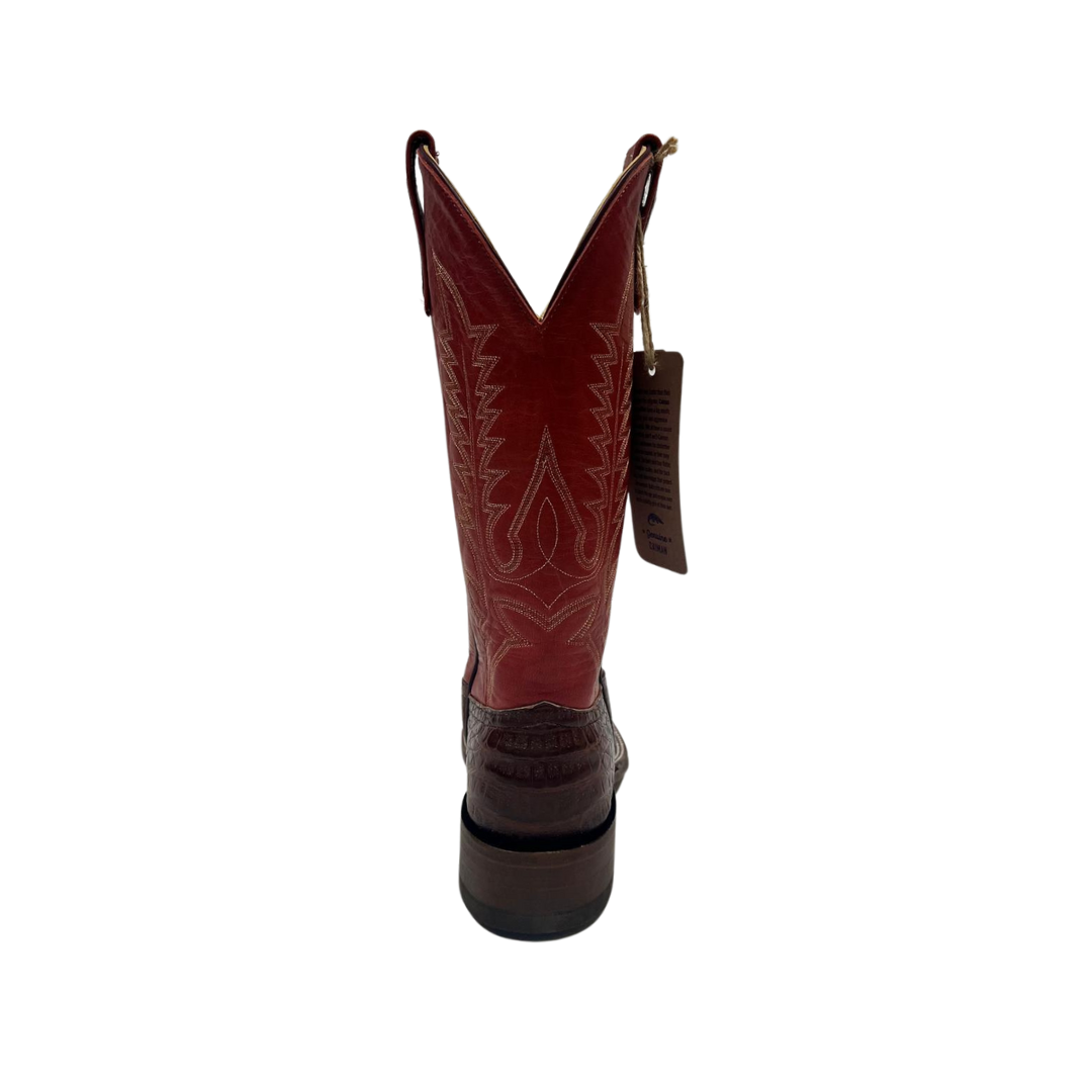 Anderson Bean Men's Tobacco Caiman Belly Boot