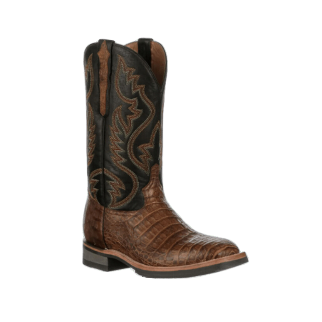 Lucchese Men's Rowdy Square Toe Brown Boots