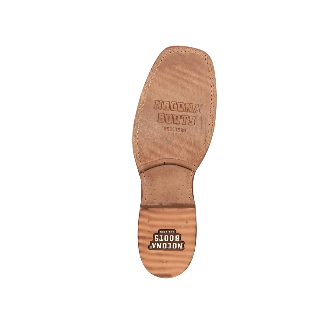 Nocona Men's Go Round Pirarucu Cognac Boots