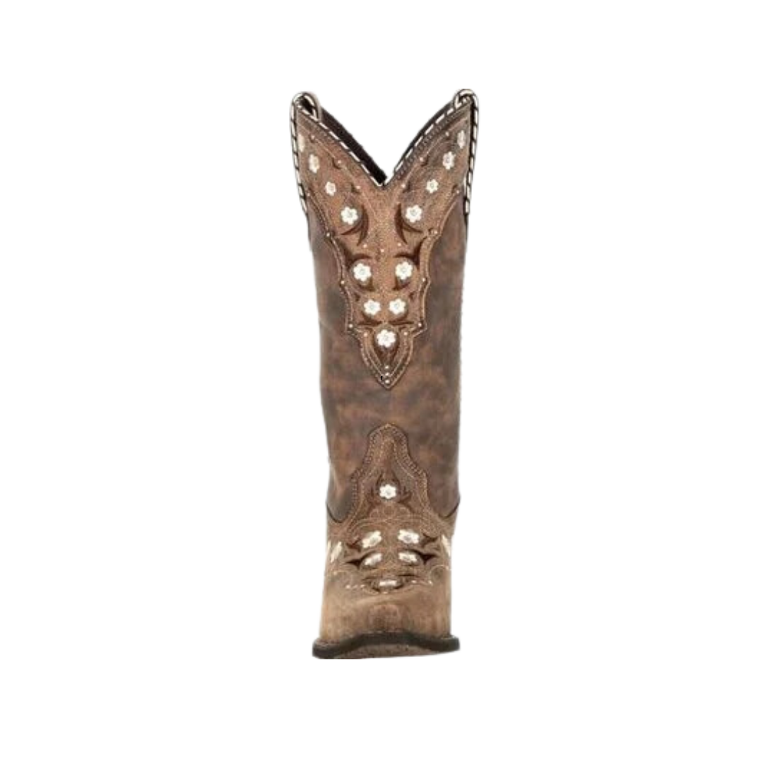 Durango Women's Floral Brown Boots