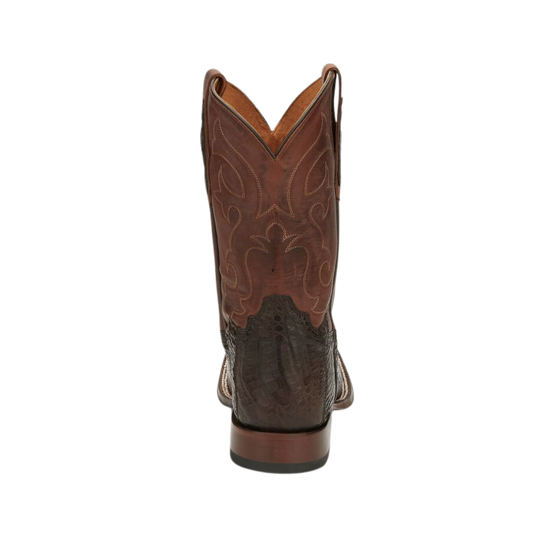Tony Lama Men's Canyon Caiman Brown Boots