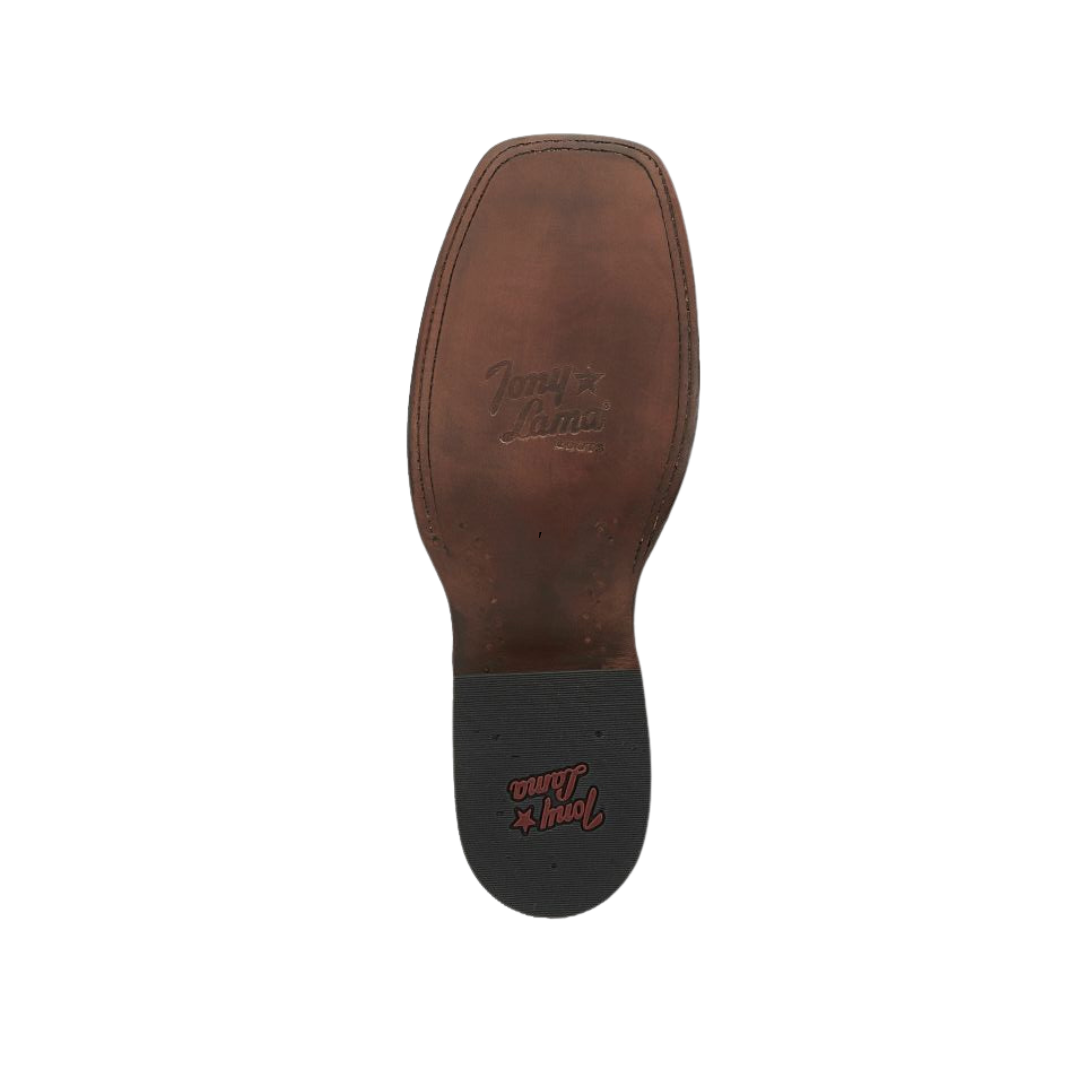 Tony Lama Men's Canyon Caiman Brown Boots