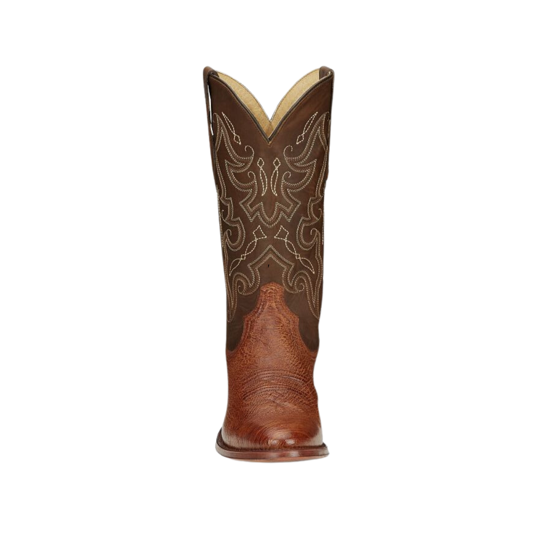 Tony Lama Men's Patron Saddle Smooth Brown Boots