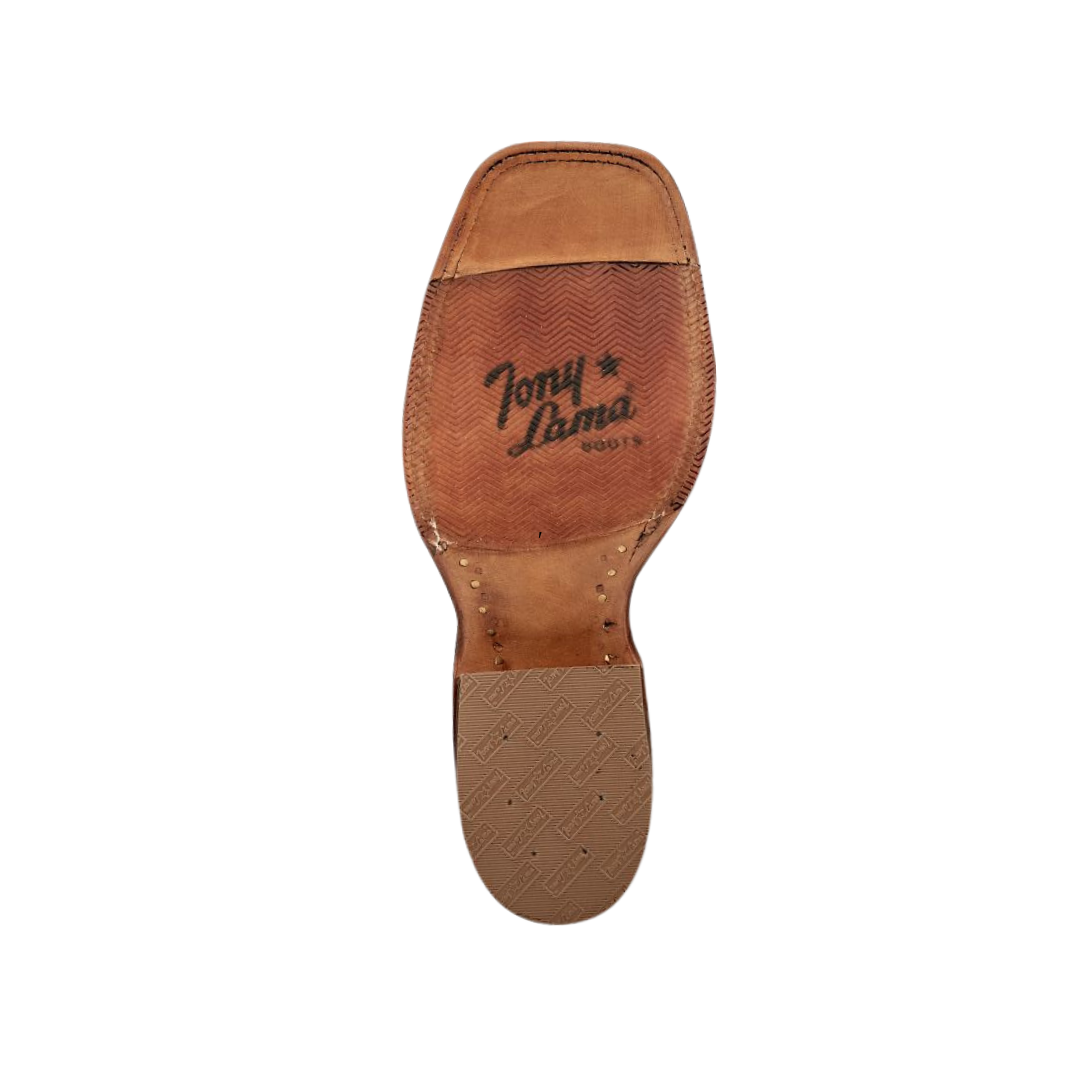 Tony Lama Men's Hatfield Pirarucu Brown Boots
