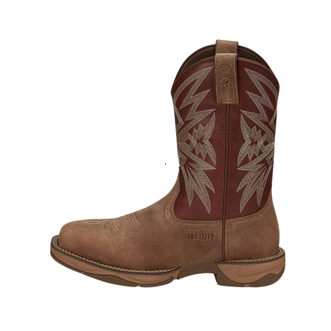 Tony Lama Men's Bartlett Steel Work Tan Boots