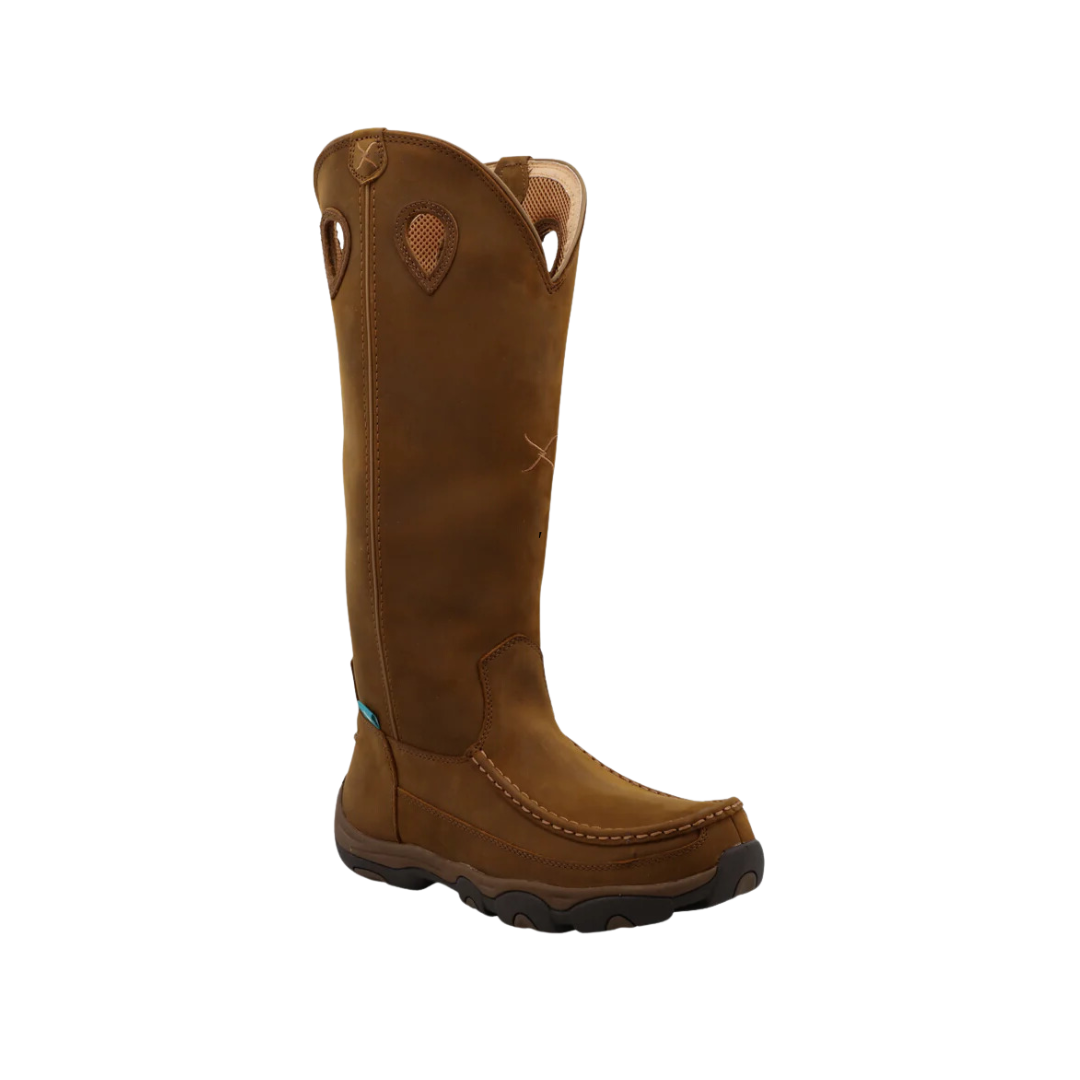 Twisted X Men's Snake Round Brown Boots