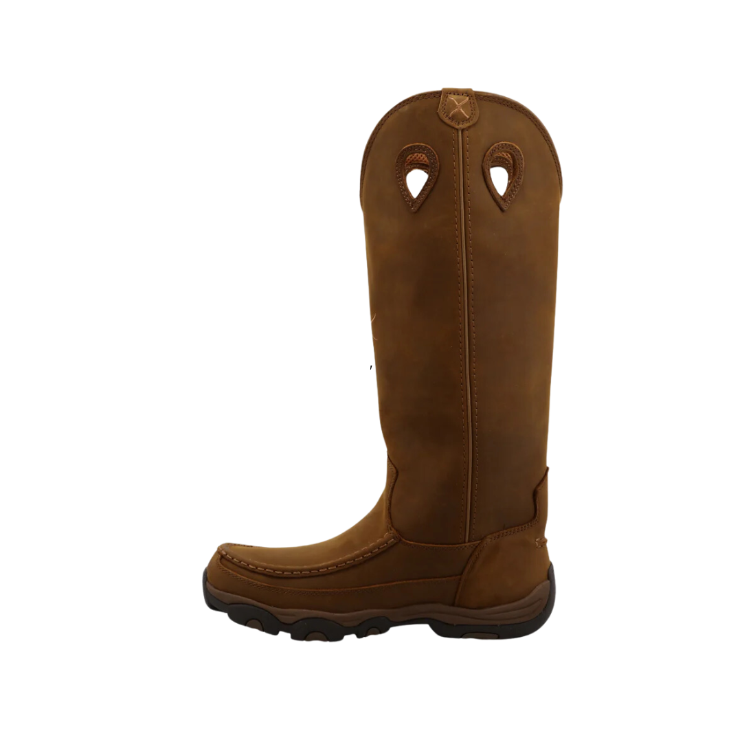Twisted X Men's Snake Round Brown Boots