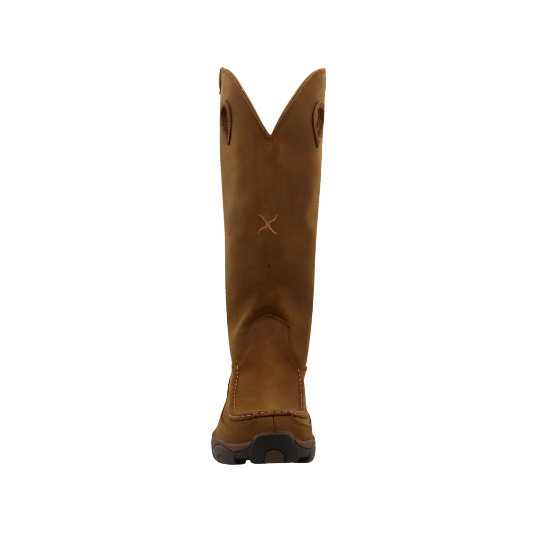 Twisted X Men's Snake Round Brown Boots