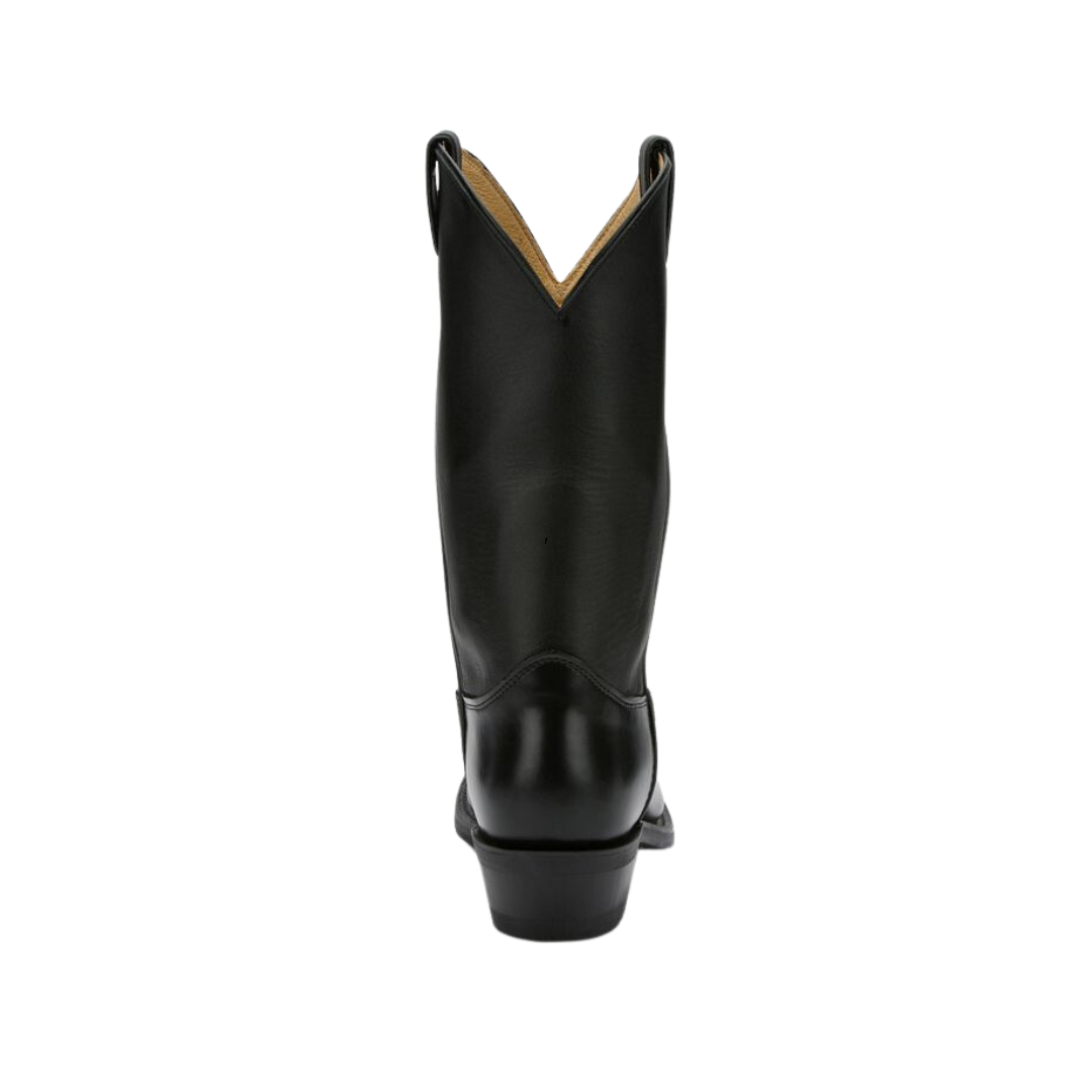 Justin Men's Tobias 12" Western Black Boots