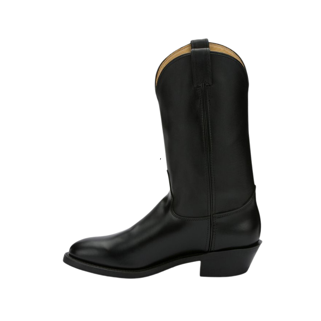 Justin Men's Tobias 12" Western Black Boots
