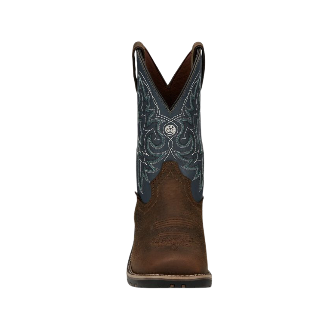 Justin Men's Fireman Waterproof Work Brown Boots