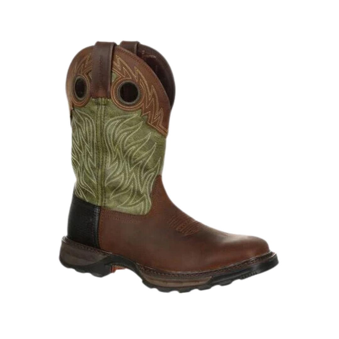 Rocky Unisex Durango Maverick Waterproof Western Work Oiled Brown Forest Green Boot