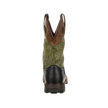 Rocky Unisex Durango Maverick Waterproof Western Work Oiled Brown Forest Green Boot