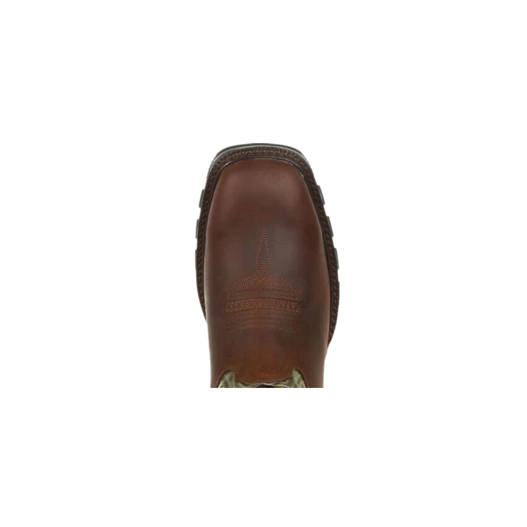Rocky Unisex Durango Maverick Waterproof Western Work Oiled Brown Forest Green Boot