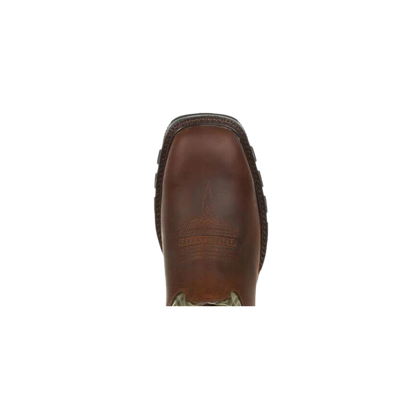 Rocky Unisex Durango Maverick Waterproof Western Work Oiled Brown Forest Green Boot