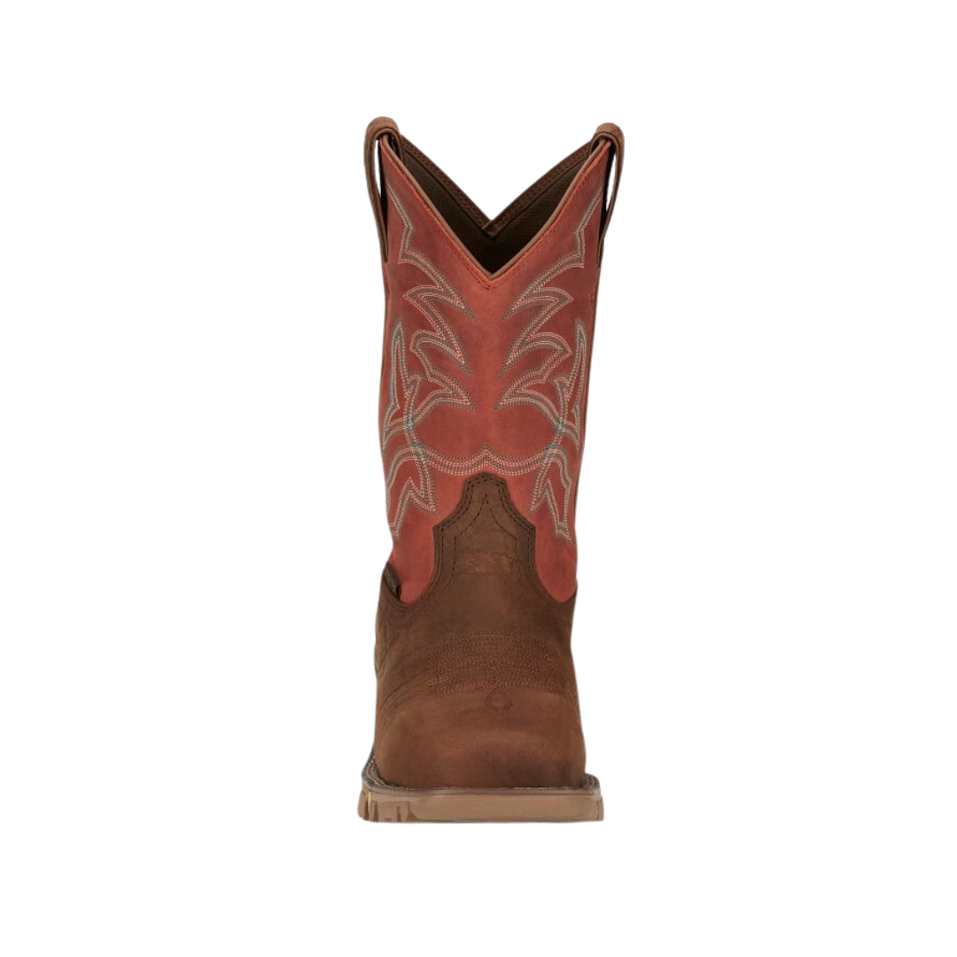 Tony Lama Men's Chestnut Roustabout Work Brown Boots