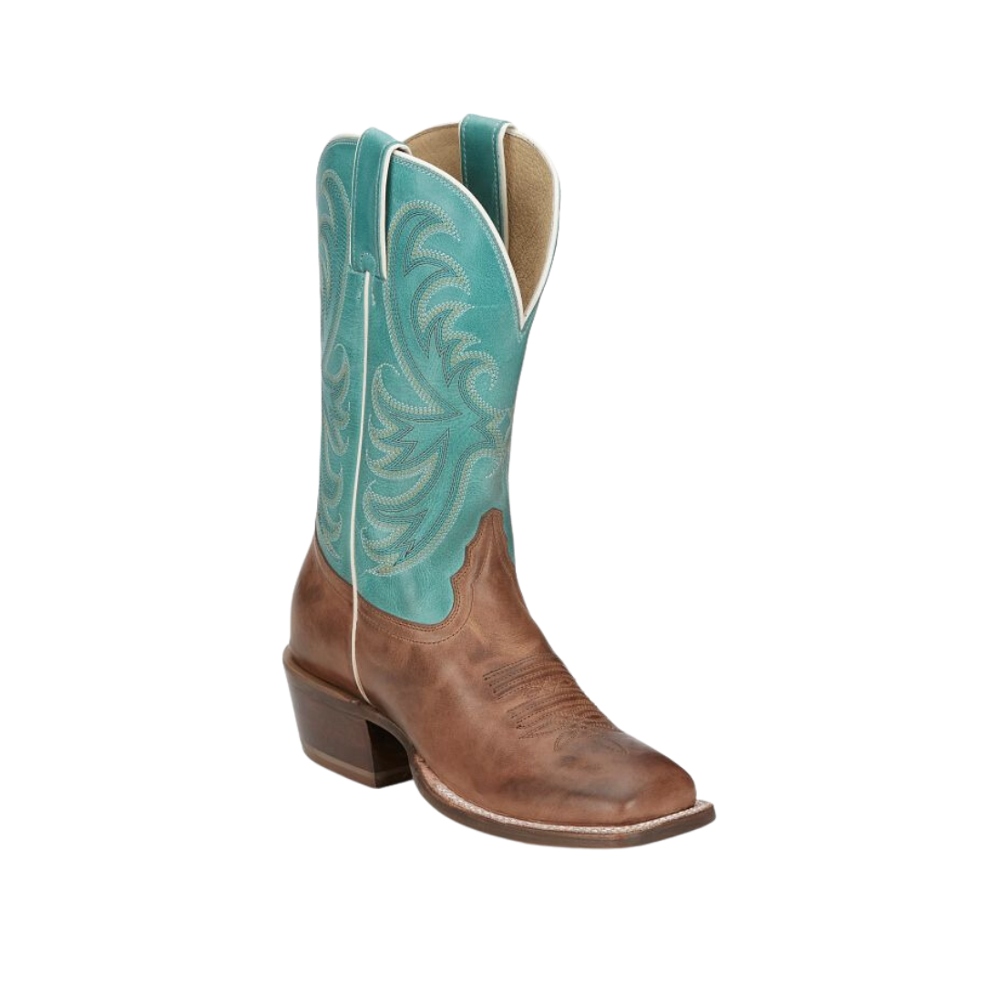 Tony Lama Women's Rowena 11 Caramel Brown Boots