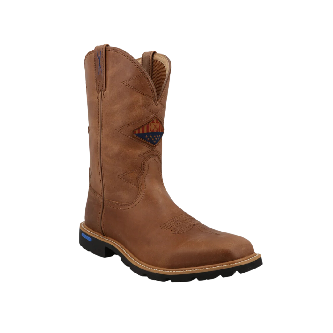 Twisted Men's 11 Tech X Pull On Ginger Boots