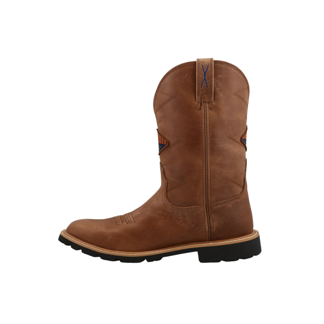 Twisted Men's 11 Tech X Pull On Ginger Boots