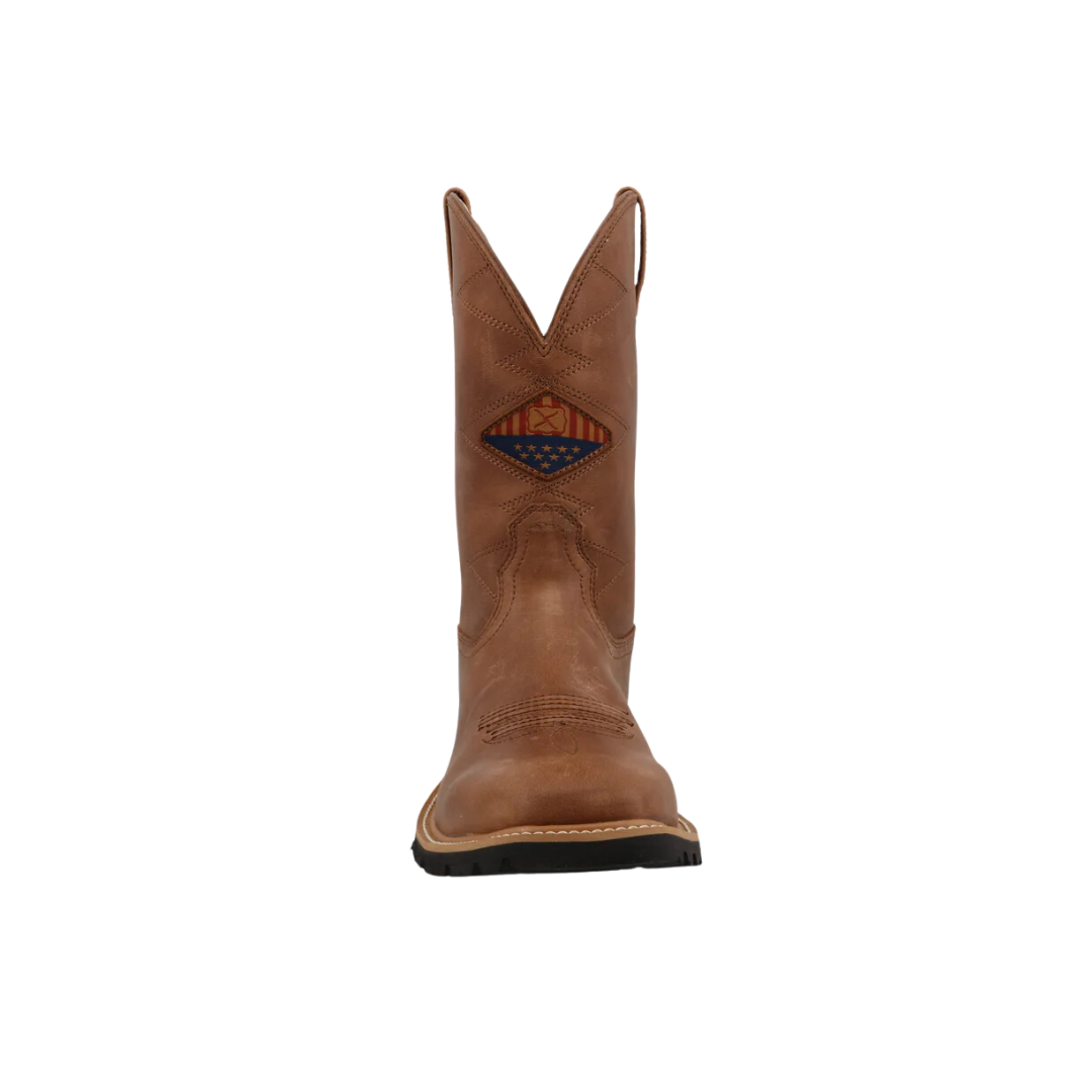 Twisted Men's 11 Tech X Pull On Ginger Boots