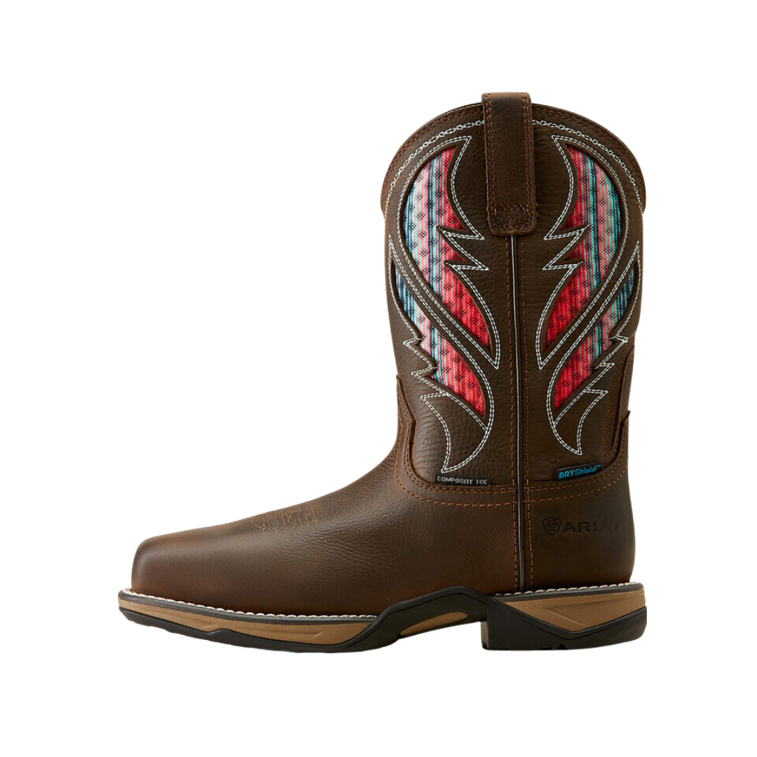 Ariat Men's Anthem Ventenk  Composite Toe Dark Chocolate Boot