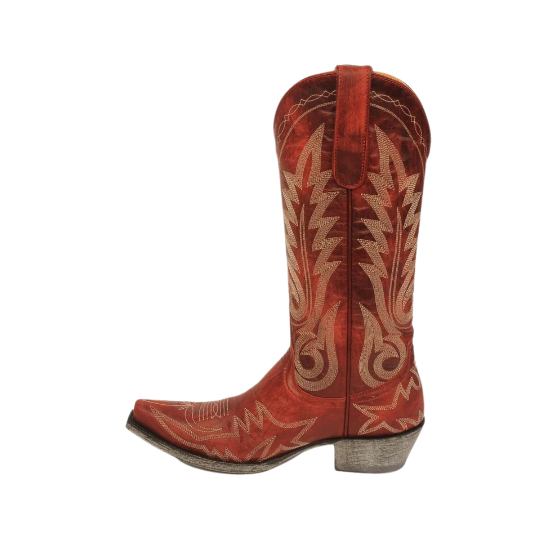 Old Gringo Women's Nevada Snip Toe Red Boots