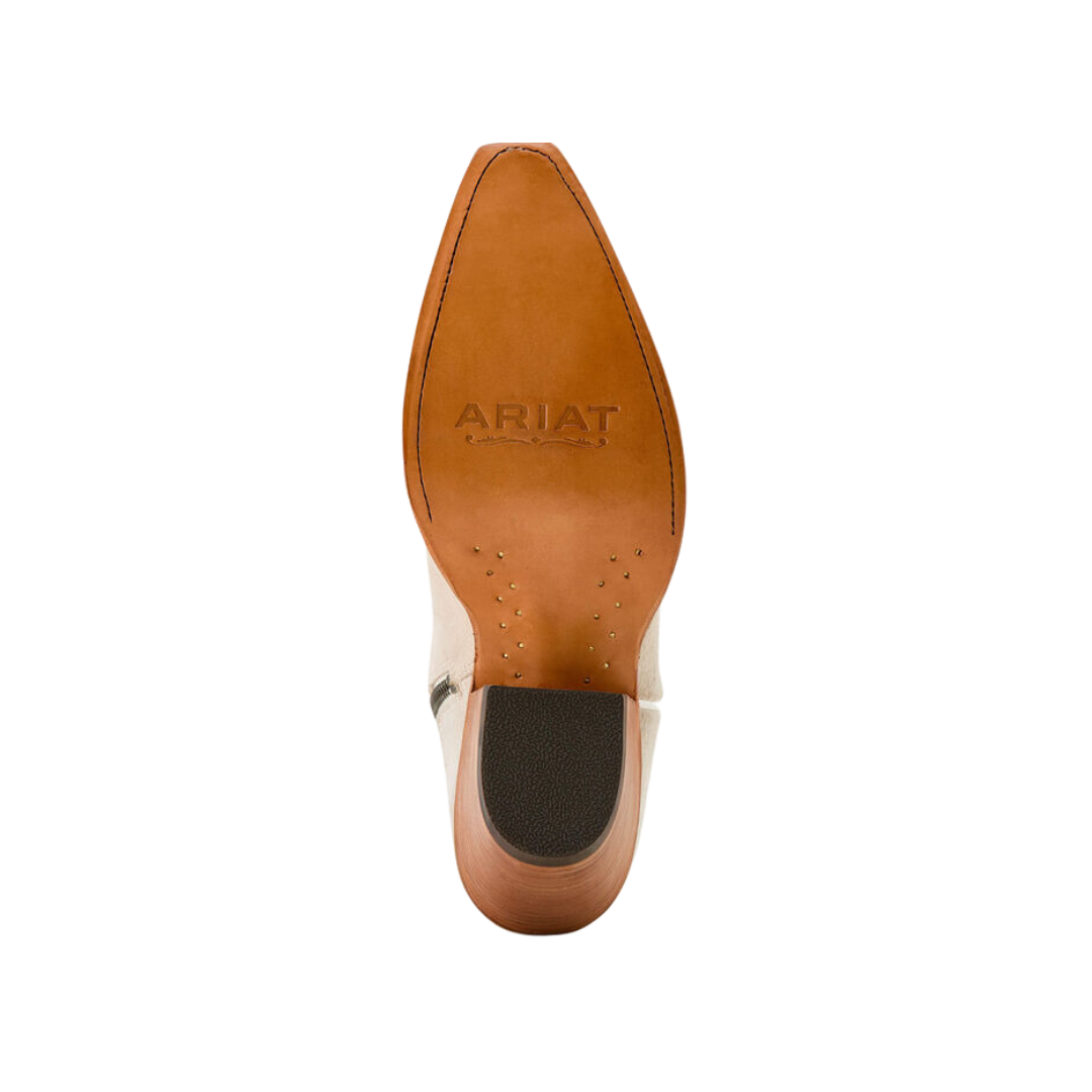 Ariat Women's Laramie Stretch Fit Western Oyester Suede Boots