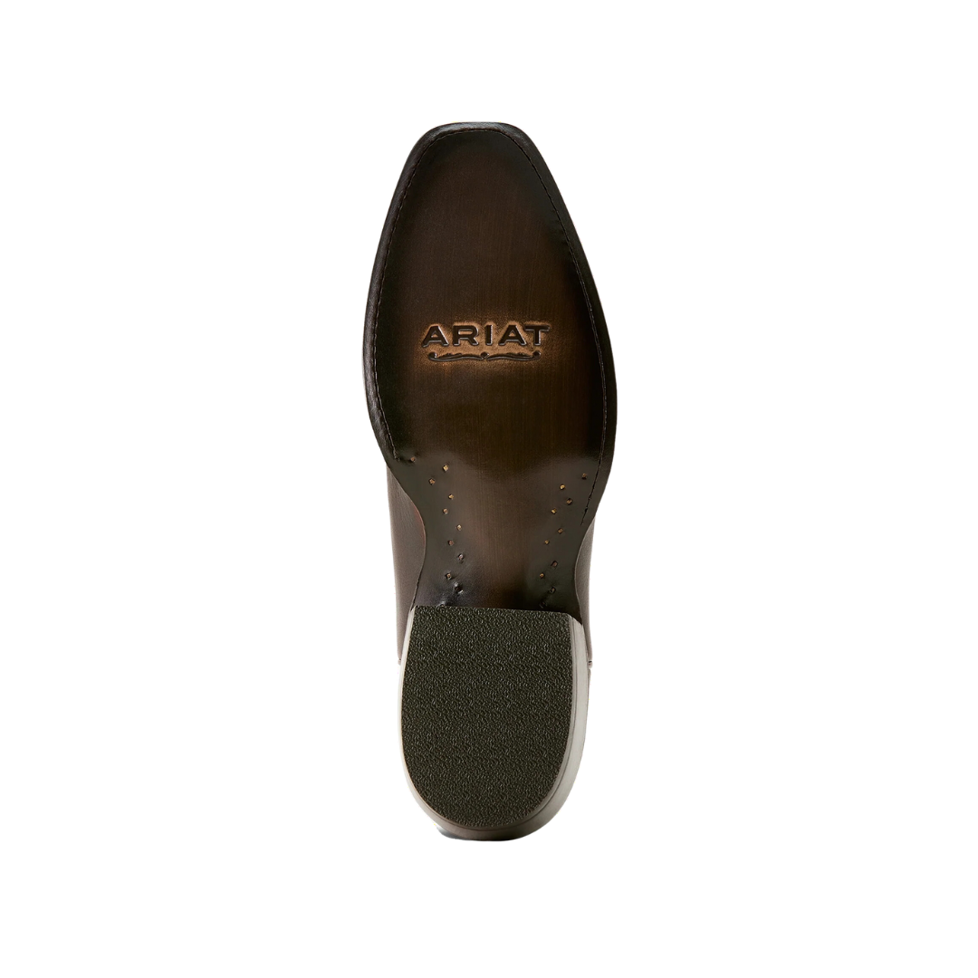 Ariat Men's Embroidered Chocolate Brown Boots