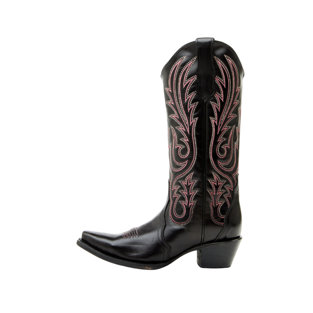 Corral Women's Circle G Snip Toe Black Boots