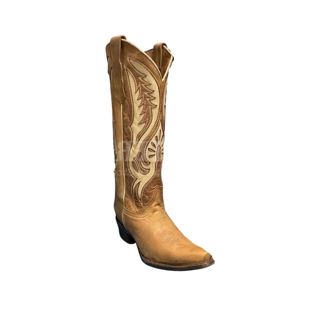 Corral Women's Embroidery Inlay Tan Boots