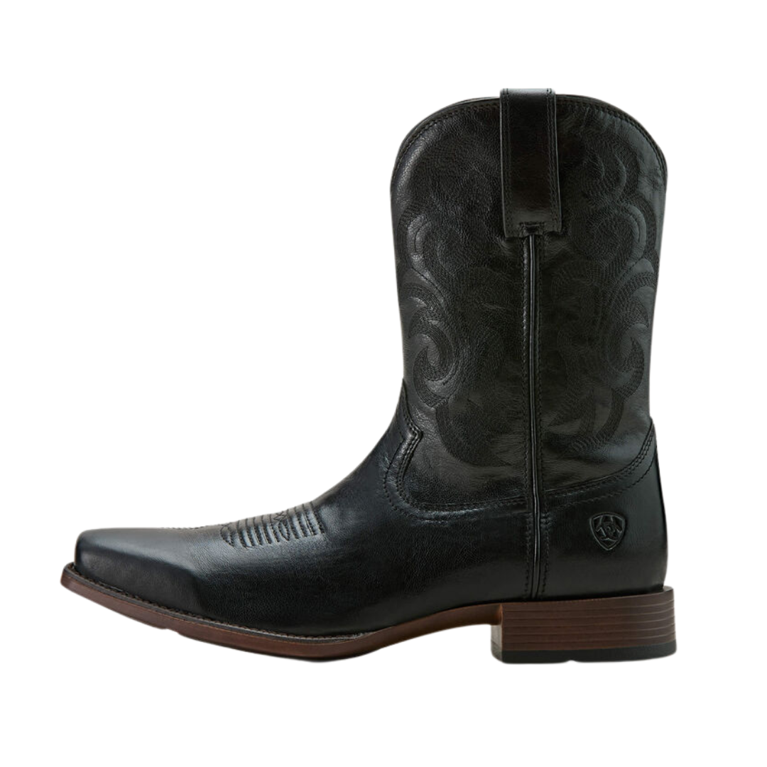 Ariat Men's Bodie Western Iron Black Boots