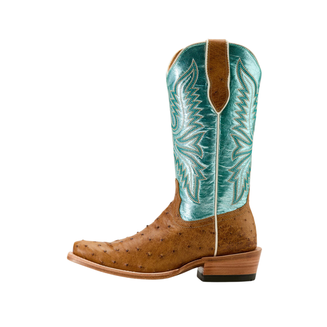 Ariat Men's Futurity Revival Antique Saddle Full Quill Mint Shin Boots