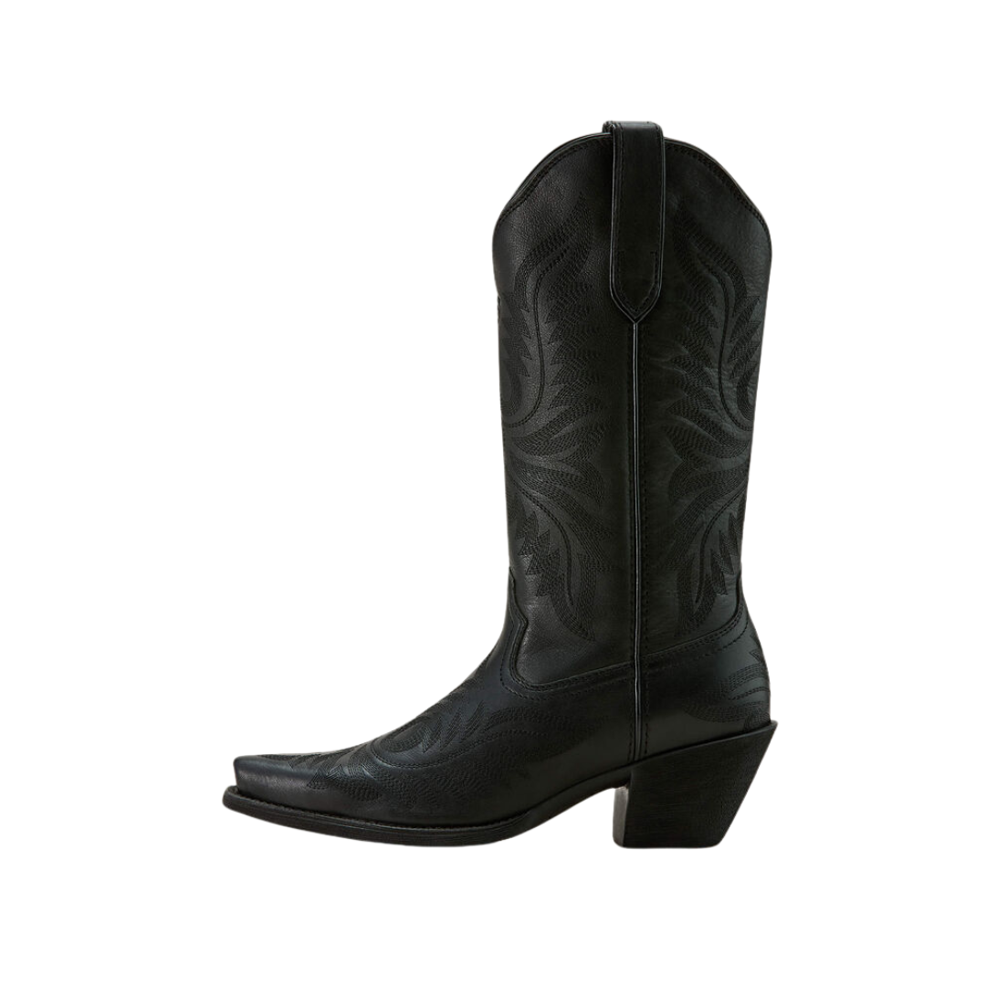 Ariat Women's Round Up Collins Western Supple Black Boots