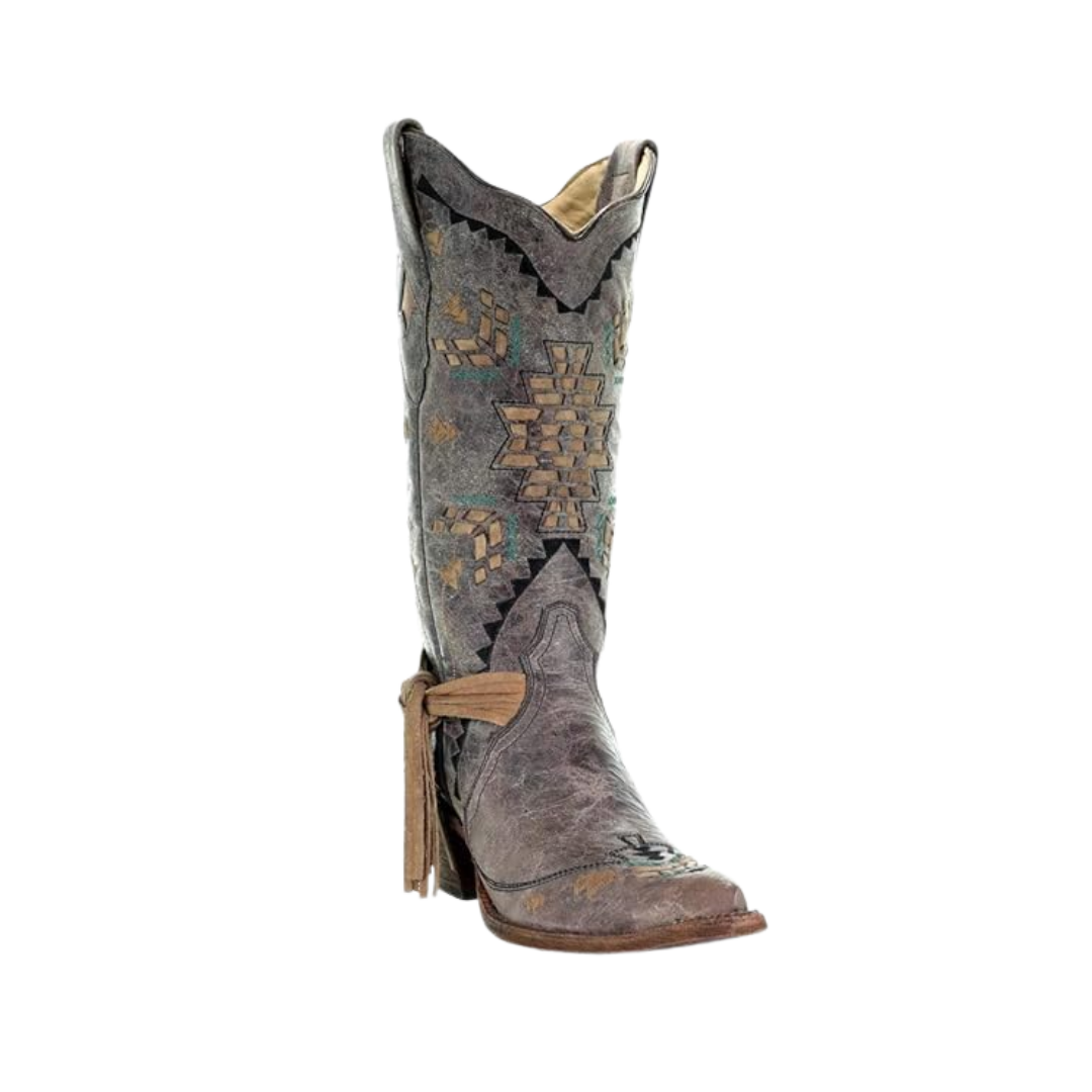 Corral Women's Cango Tobacco Brown Boots