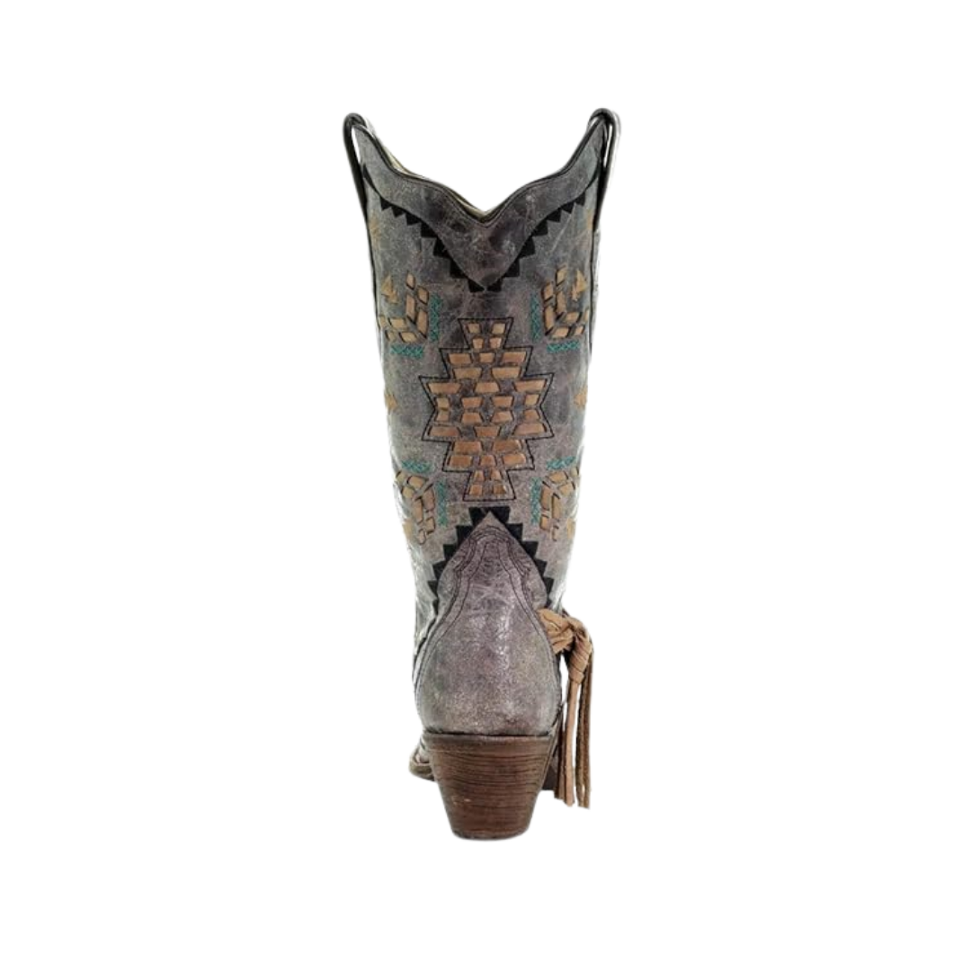 Corral Women's Cango Tobacco Brown Boots