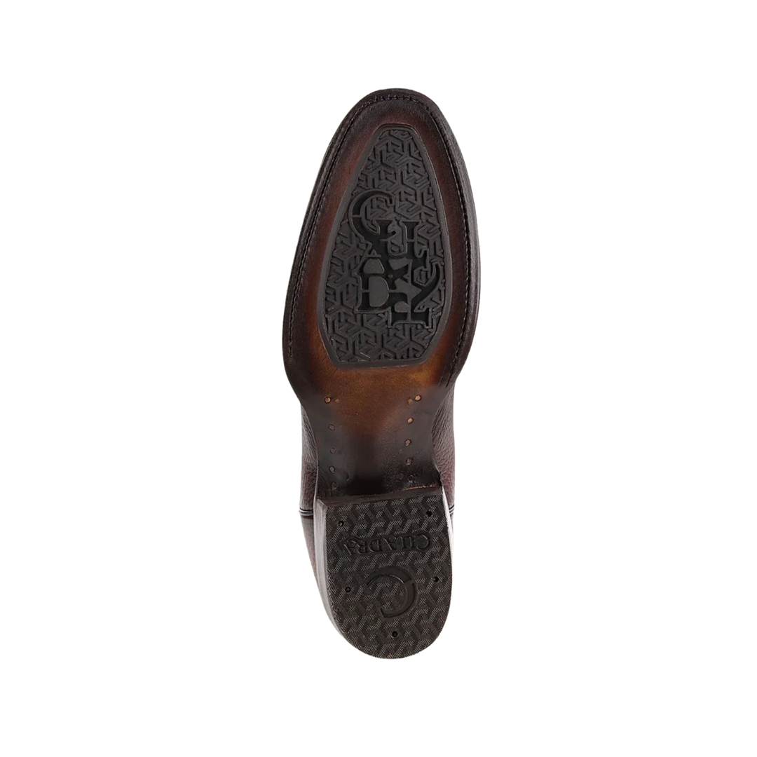 Cuadra Men's Deer Leather Honey Western Brown Boots