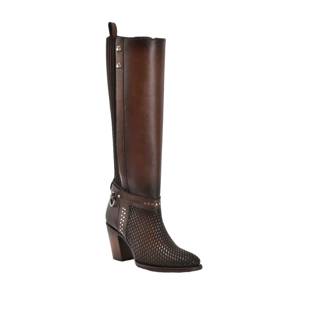 Cuadra Women's Cowhide Honey Round Brown Boots