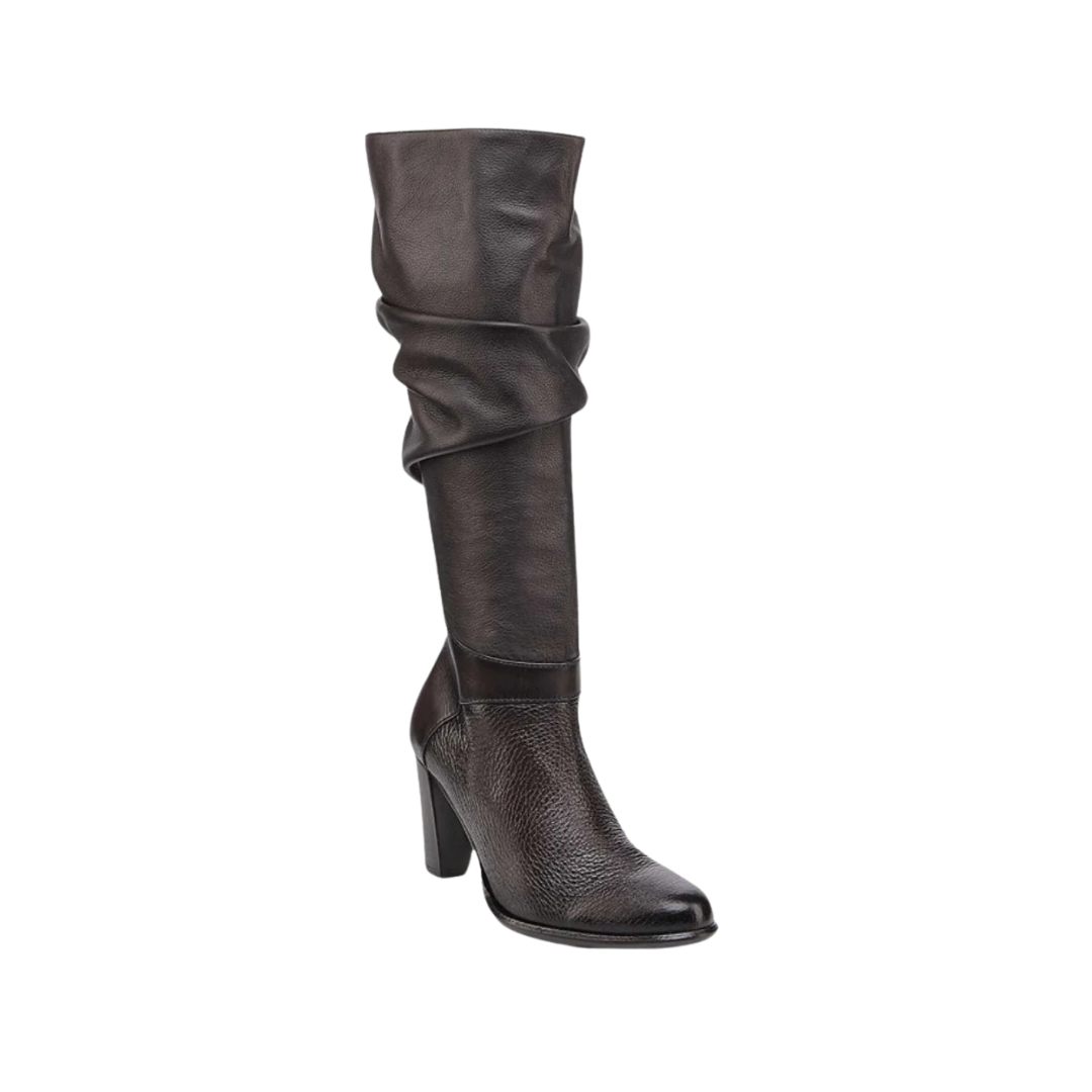 Cuadra Women's Deer Zipper Round Brown Boots