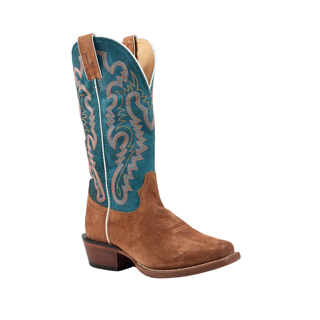 Justin Women's Annie Up Square Tan Boots