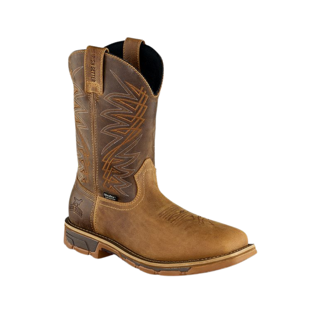 Red Wing Men’s Marshall Steel Toe Waterproof Brown Boots