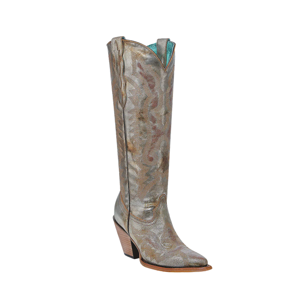 Corral Women's Metallized Metallic Gold Boots