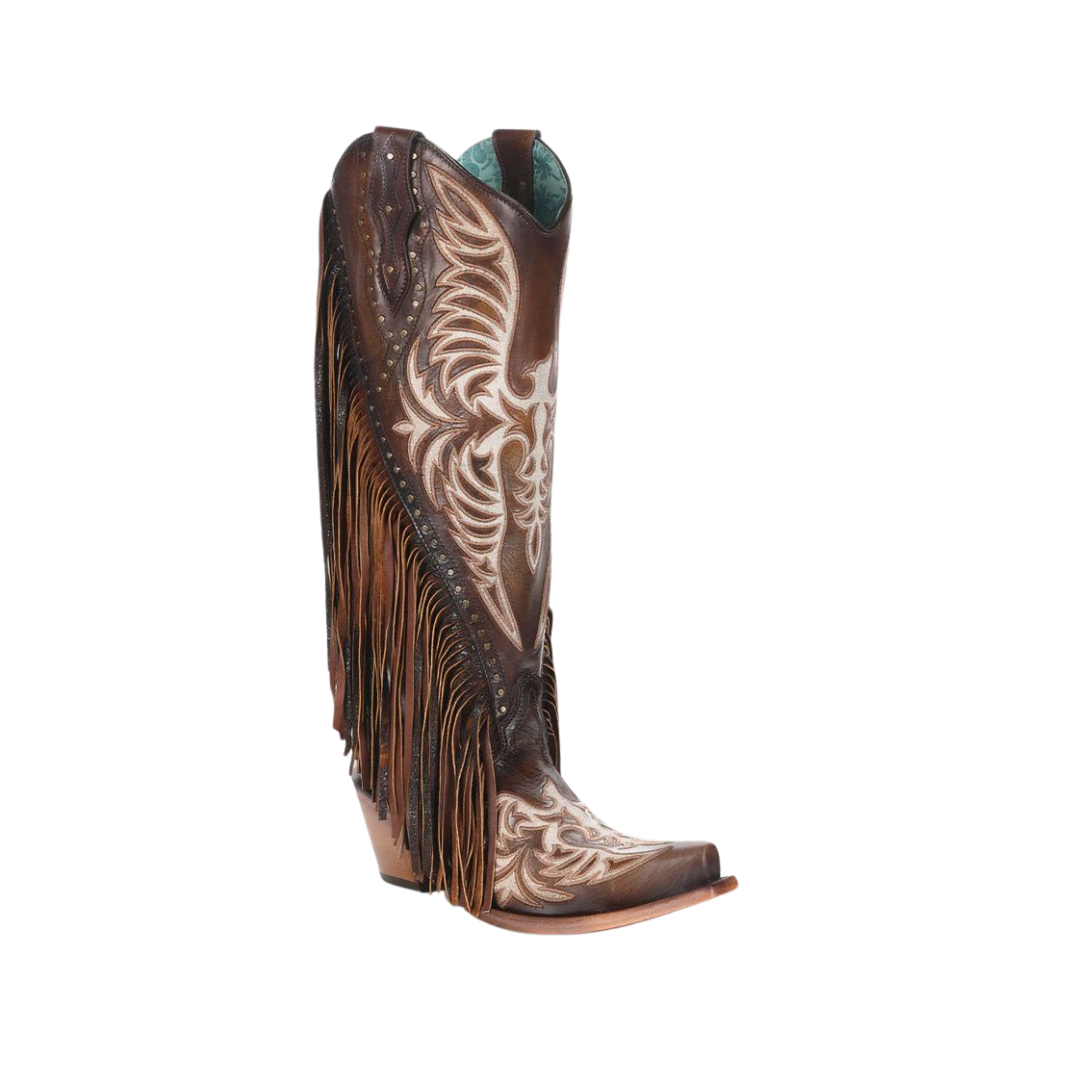 Corral Women's Honey Eagle Brown Boots