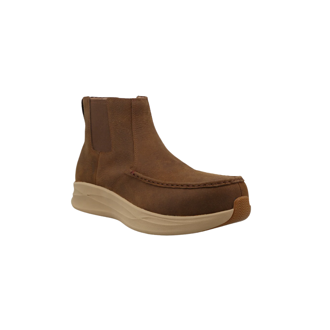 Twisted X Men's 6 Chelsea Work Tawny Brown Boots