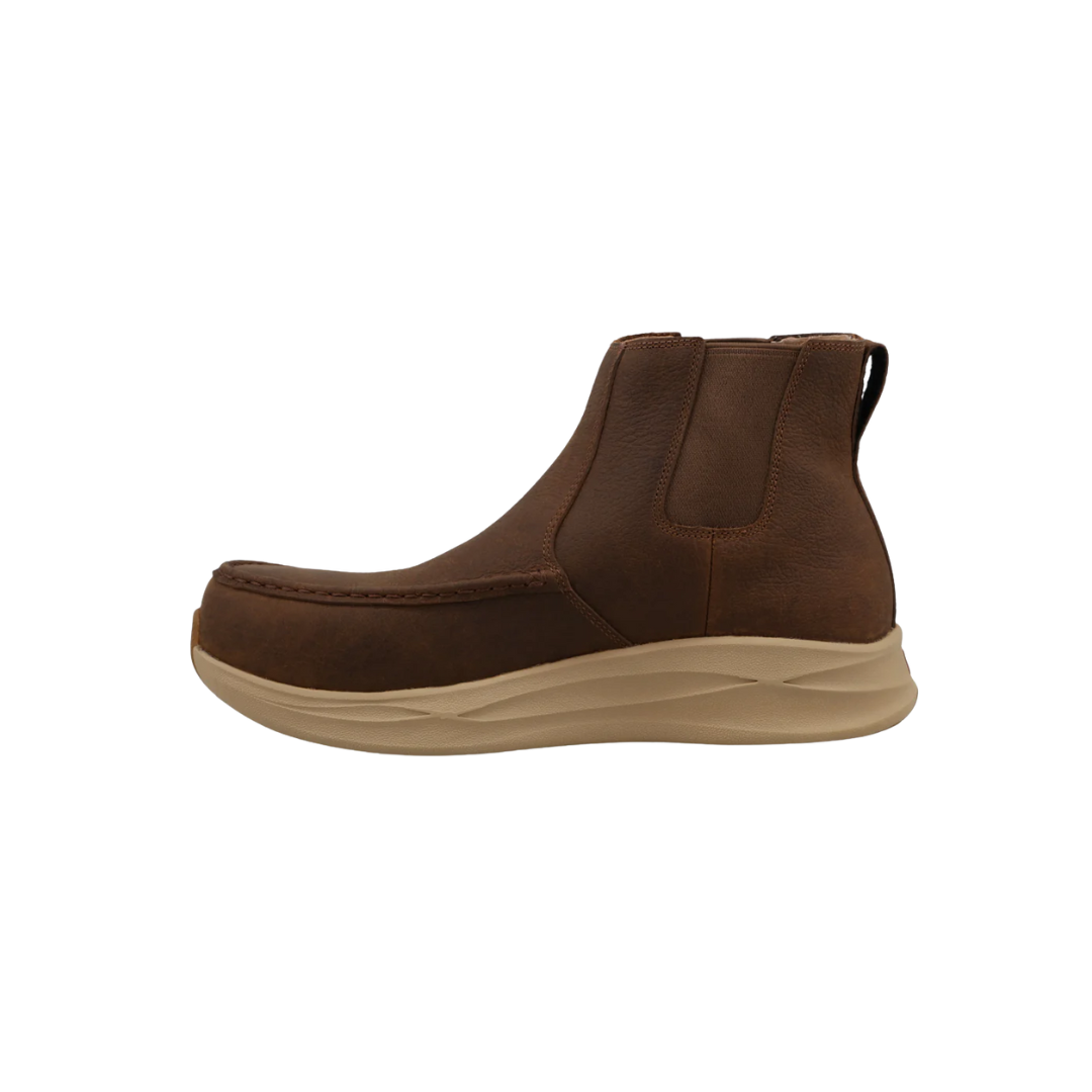 Twisted X Men's 6 Chelsea Work Tawny Brown Boots
