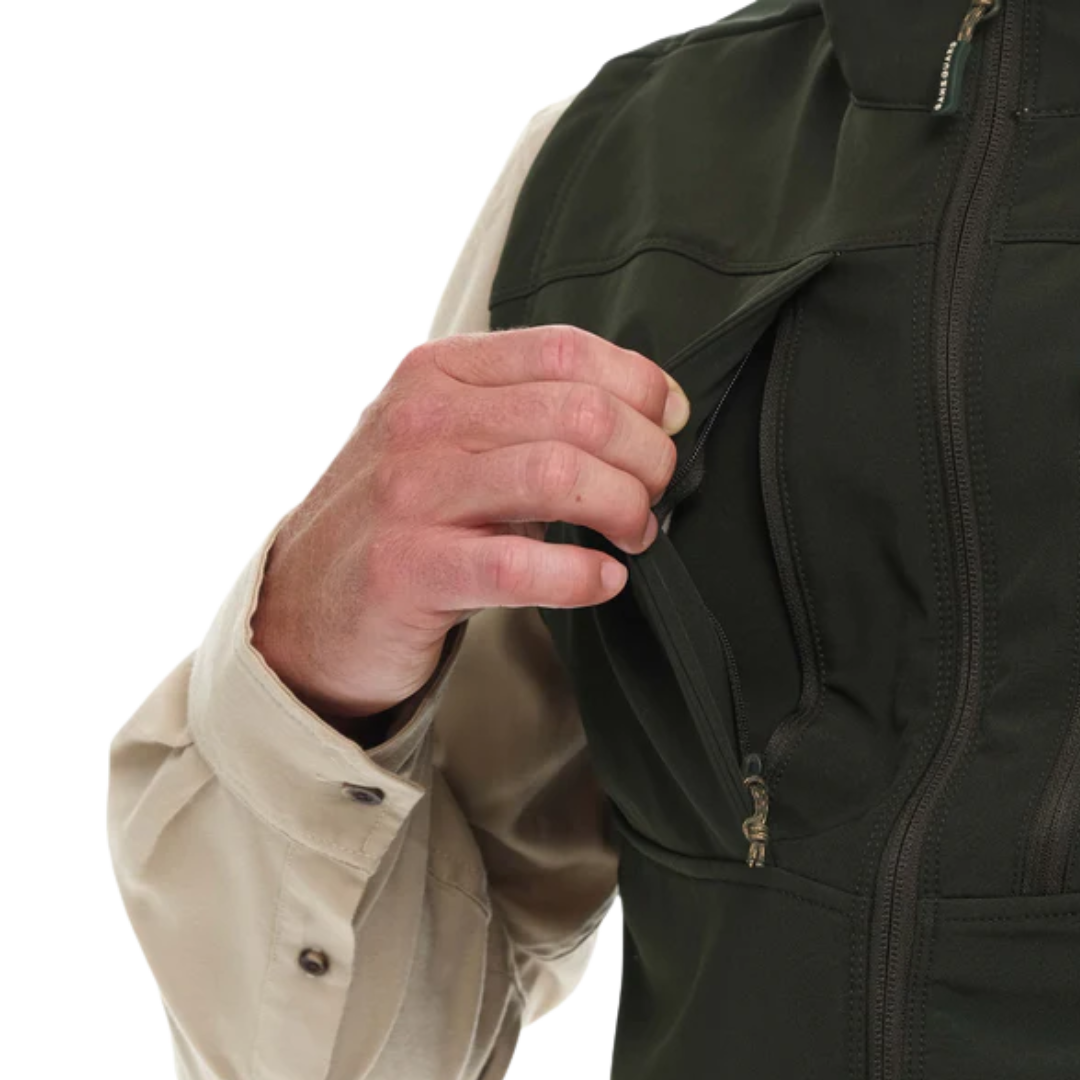 Gameguard Men's Juniper Guía Grande Green Vest
